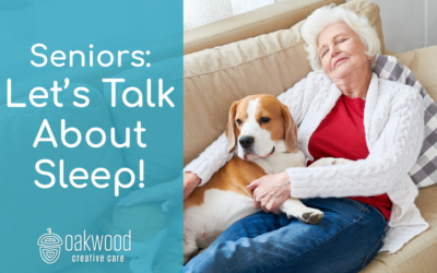 Seniors, Let’s Talk About Sleep!