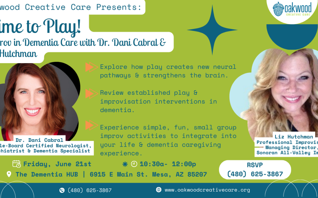 Improv in Dementia Care with Dr. Dani Cabral & Liz Hutchman