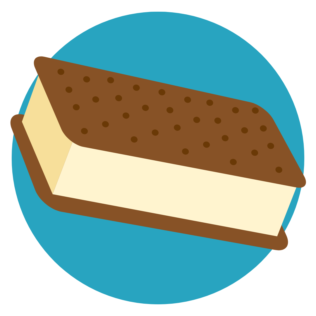 national ice cream month icons