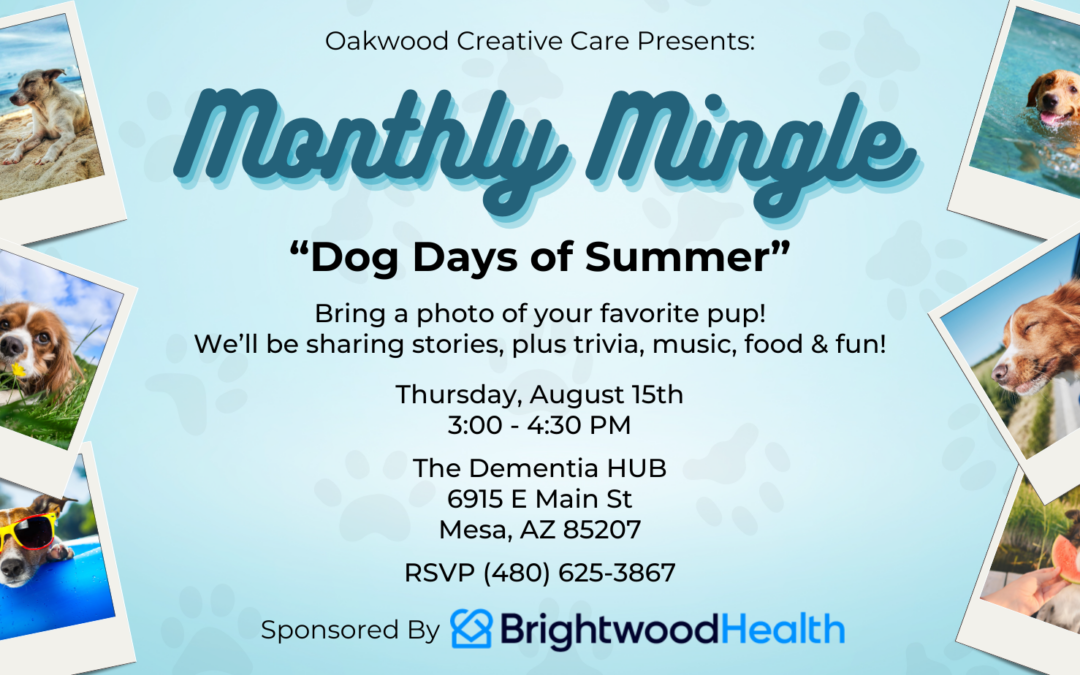 Monthly Mingle: Dog Days of Summer