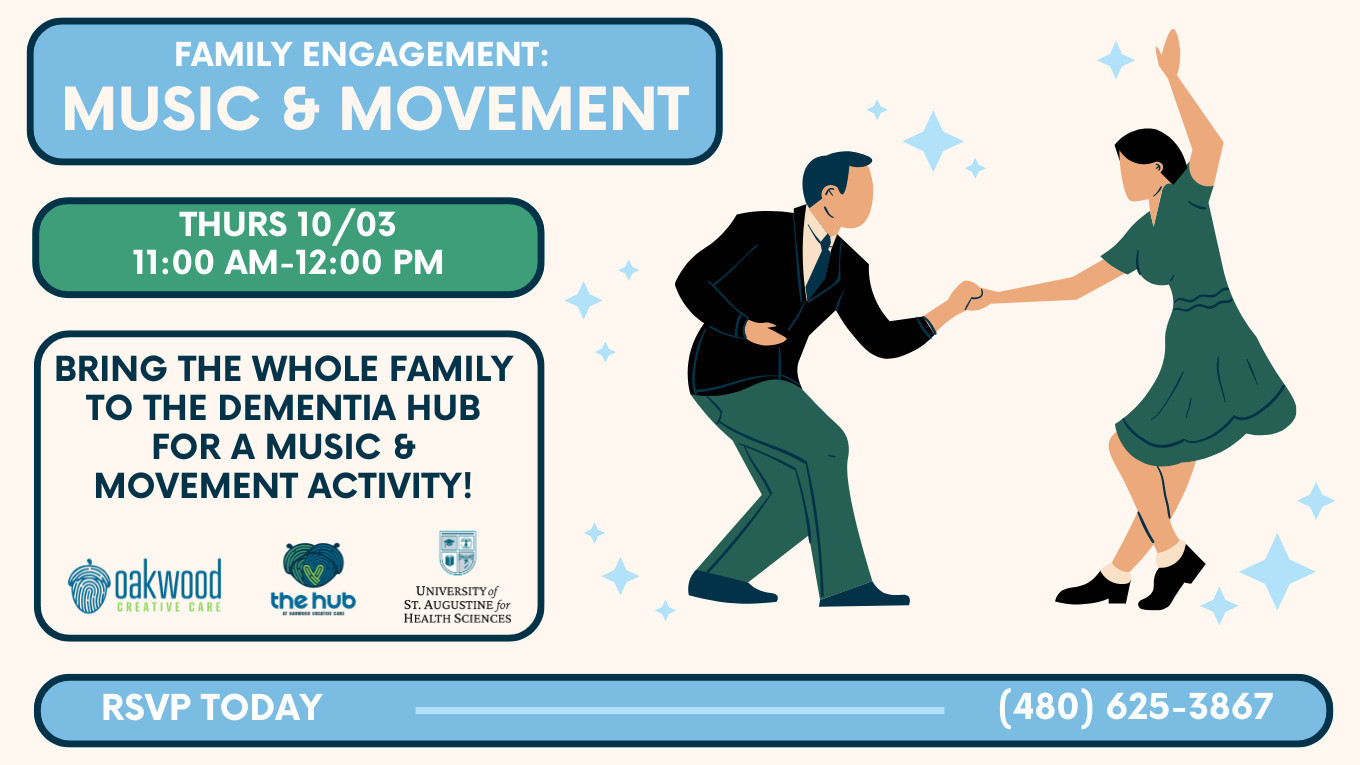 Family Engagement dementia friendly activity music and movement