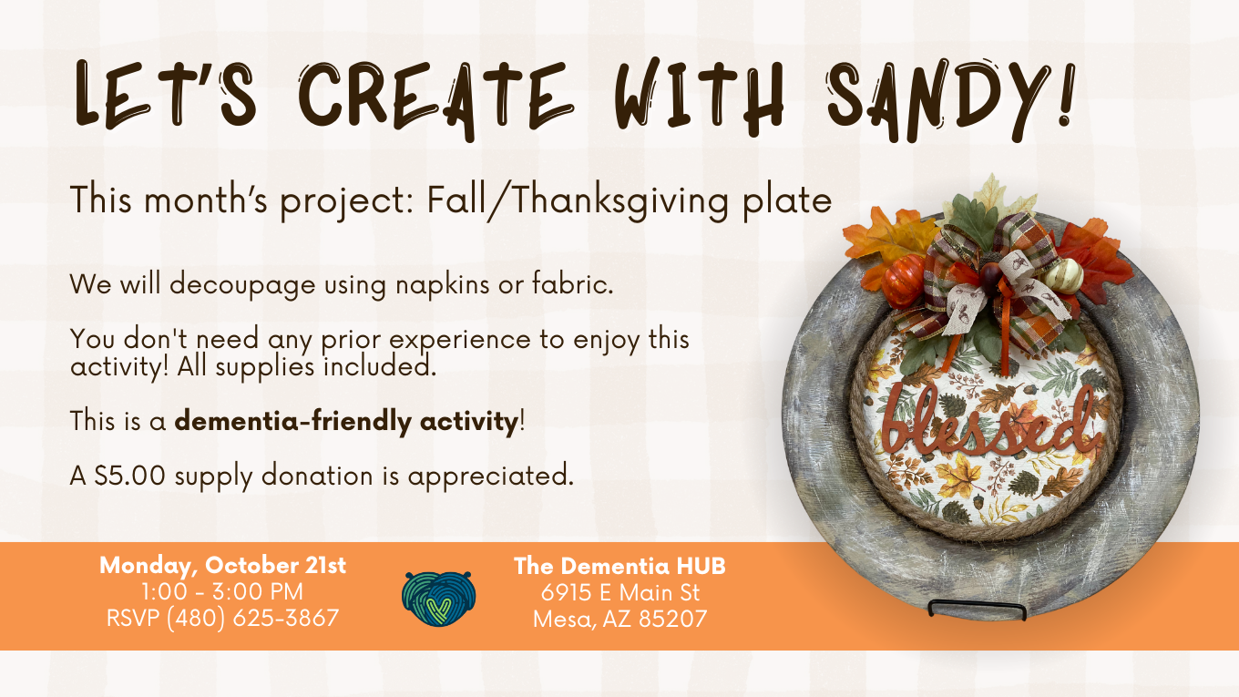 create with sandy, fall and thanksgiving plate