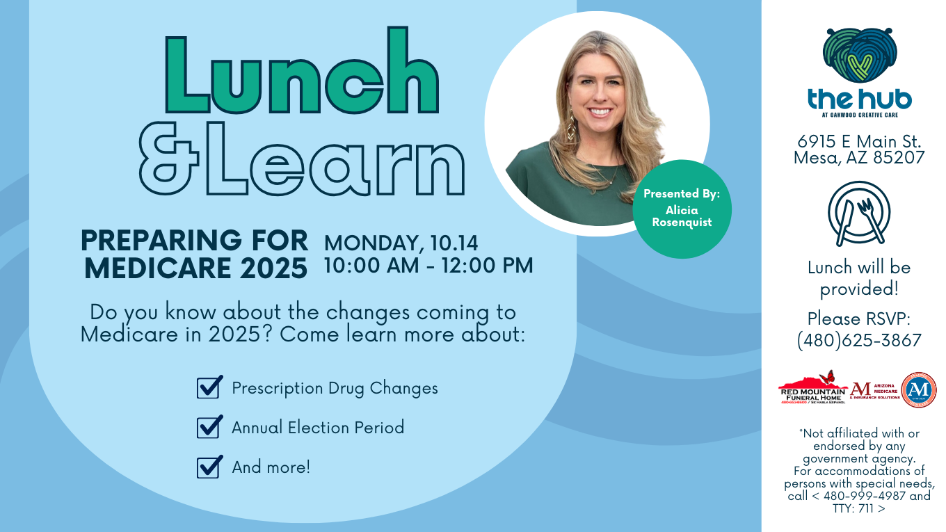 Lunch and Learn, Medicare 2025