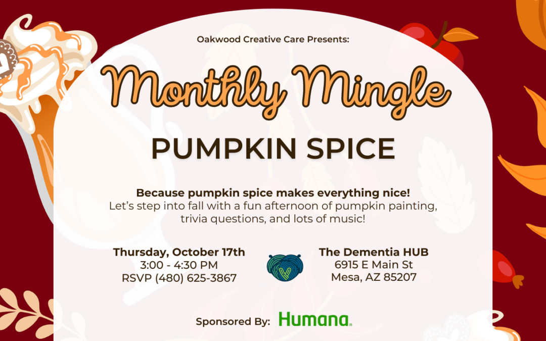 Monthly Mingle: Pumpkin Spice