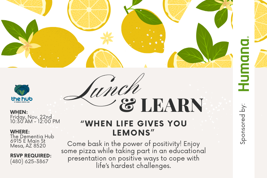 Lunch & Learn: Pizza and Positivity with Humana