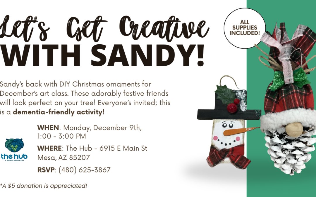 Let’s Get Creative With Sandy! DIY Christmas Ornaments