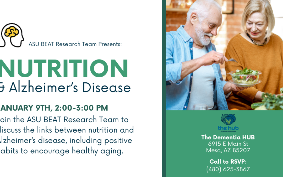 ASU Presents Nutrition and Alzheimer’s